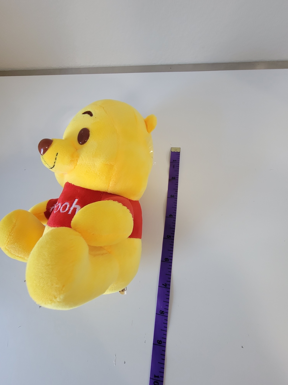 Disney Baby Winnie the Pooh Plush Yellow 9” Stuffed Animal Toy - Picture 4 of 4